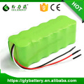 GEL haute qualité rechargeable 800 mah 14.4 v ni-mh batterie nimh batterie pack